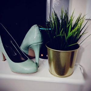 Jessica Simpson mint green heels